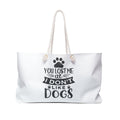 You Lost Me At I Don't Like Dogs Weekender Bag